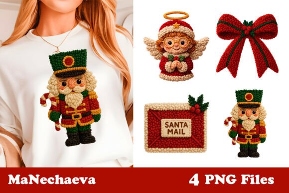 Latch Hook Yarn Christmas Clipart PNG: A Practical Guide for Holiday Design Workflows