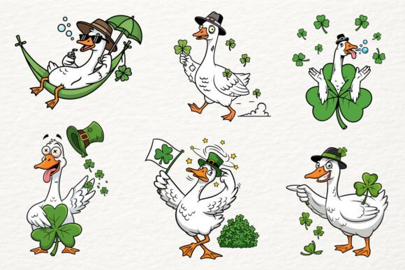 Why the Funny St Patrick’s Day Goose Clipart Set is Defining This Season’s Creative Trends